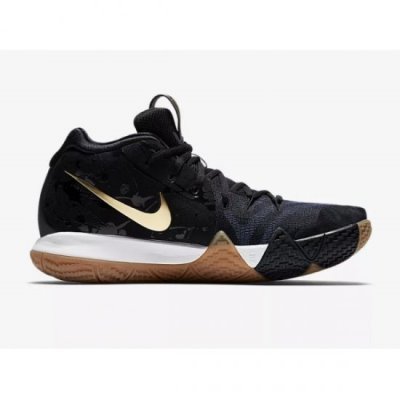 Nike Erkek Kyrie 4 Pitch Mavi / Metal Altın Basketbol Ayakkabısı Türkiye - SY002IDR